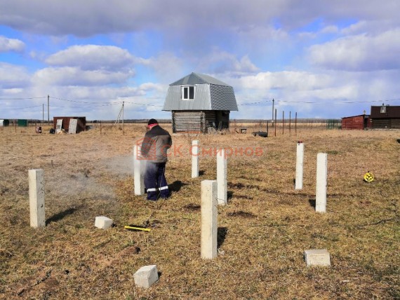Фундамент из Железобетонных свай в Великом Новгороде  по льготной цене