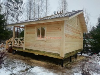 Фото №4: баня из бруса 105