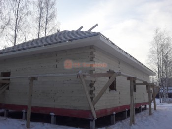 Фото №45: дом из бруса 107