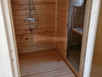 Фото №69: баня из бруса 108