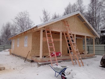 Фото №11: каркасный дом 117