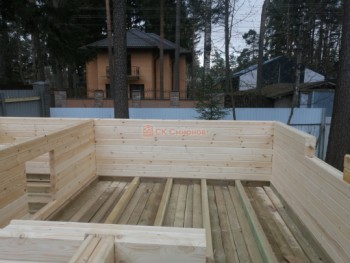 Фото №6: баня из бруса 135