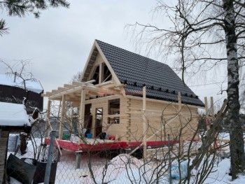 Фото №16: дом из бруса 136