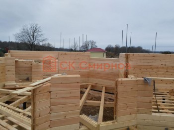 Фото №48: баня из бруса 33