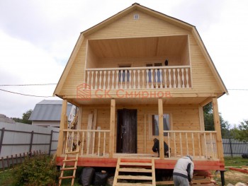 Фото №4: дом из бруса 38