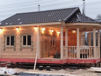 Фото №1: баня из бруса 57