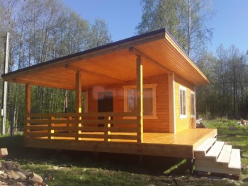 Фото №52: дом из бруса 69