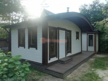 Фото №54: баня из бруса 79